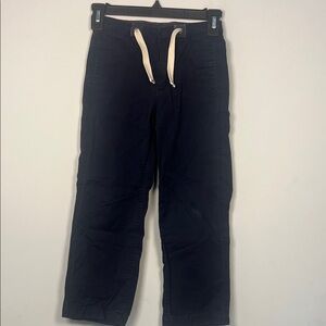 Crewcuts Kids Dark Navy Blue Pull On Straight Leg Pants Boys Size‎ 7